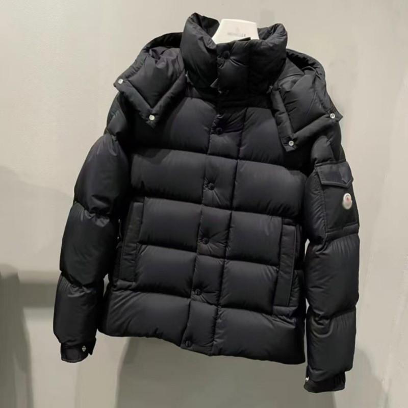 Unisex Oversized Hooded Cotton Puffer Jacket Winter Warm Casual Outerwear Men Women