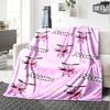 Customiz Name Personality Courage the Cowardly Dog Blanket Soft &Warm Sofa Office Bed Travel Lunch Break Blanket, Gift Suitable All Seasons
