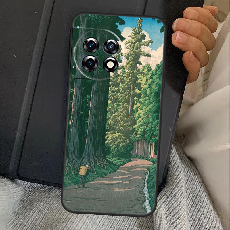 Japanese Ukiyoe Case For OnePlus Nord 5 CE 2 3 4 Lite N20 N30 OnePlus 15 13 12 11 10T 10R 12R 13R 13T Cover