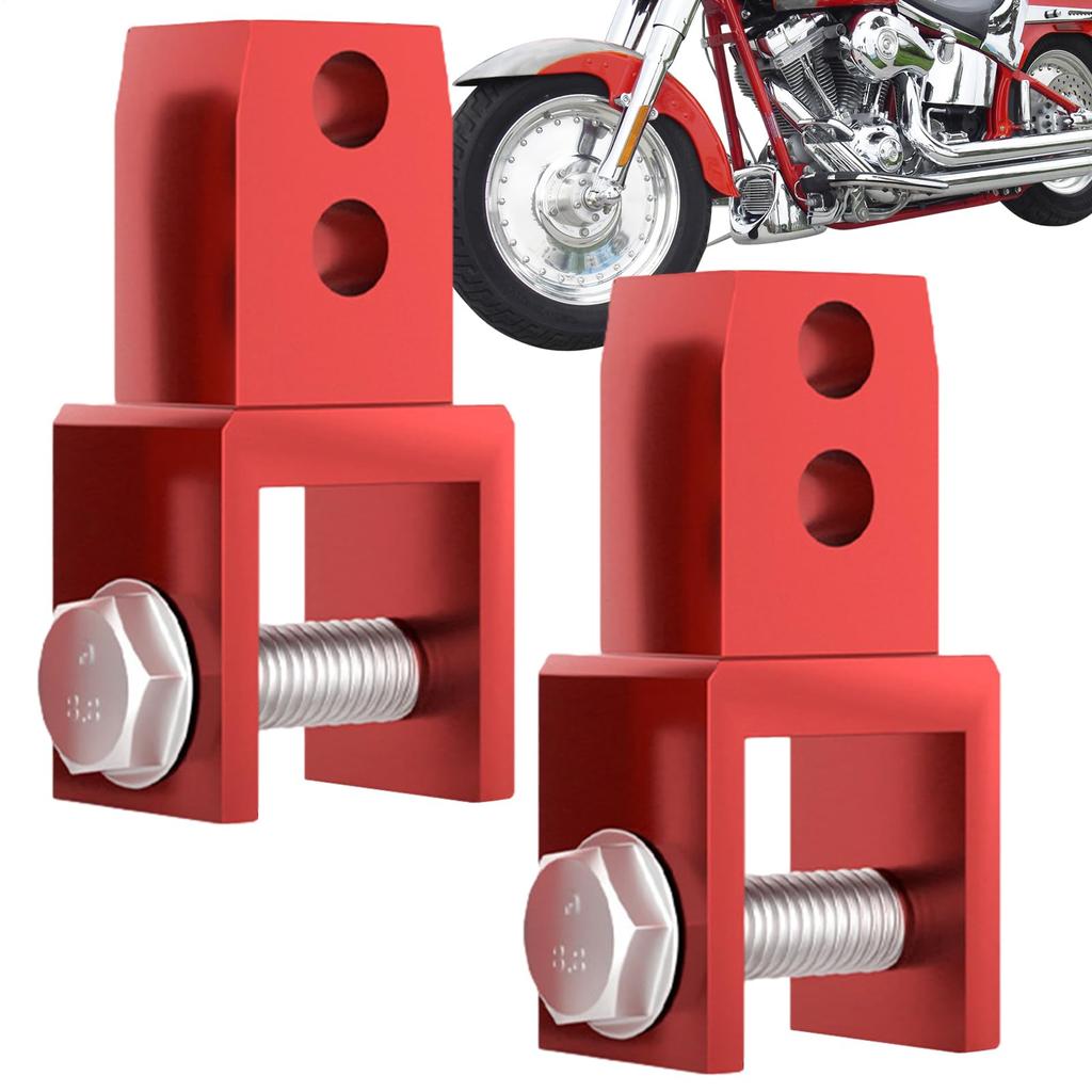 Yoryu Shock Absorber Extender, Rear Shock Extension To 2 Height Extension Absorber Riser Adapters,