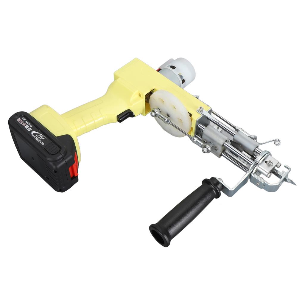 Cordless Tufting Gun 360 degrees Adjustable Handle Rechargeable Portable Rug Tufting Gun Kit 100‑240V AU