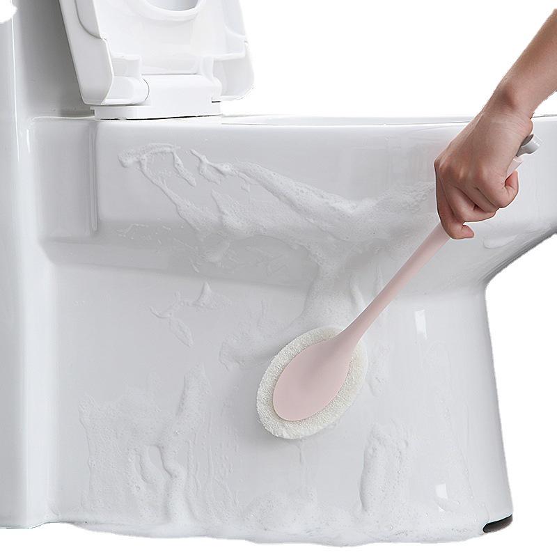 Detachable Long-Handle Sponge Brush Set for Kitchen & Bathroom