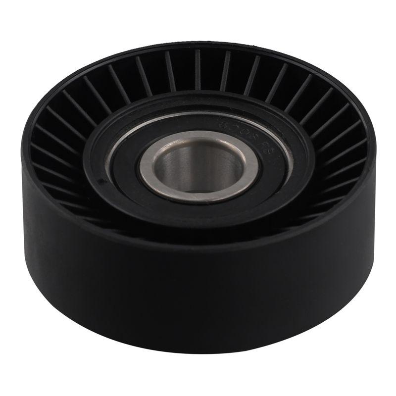 Define Fan Belt Tensioner Pulley V Ribbed Idler For BMW E46 E39 E38 E36 E53 11281433571 чёрный