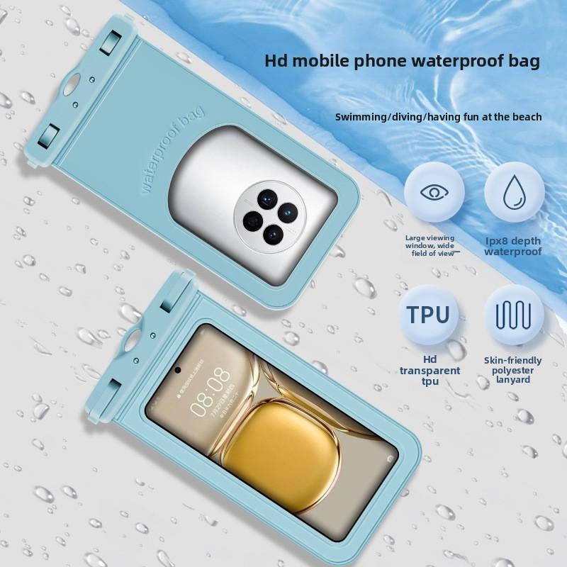 Tpu Waterproof Phone Bag With Touch Screen For Outdoor Sports And Travel