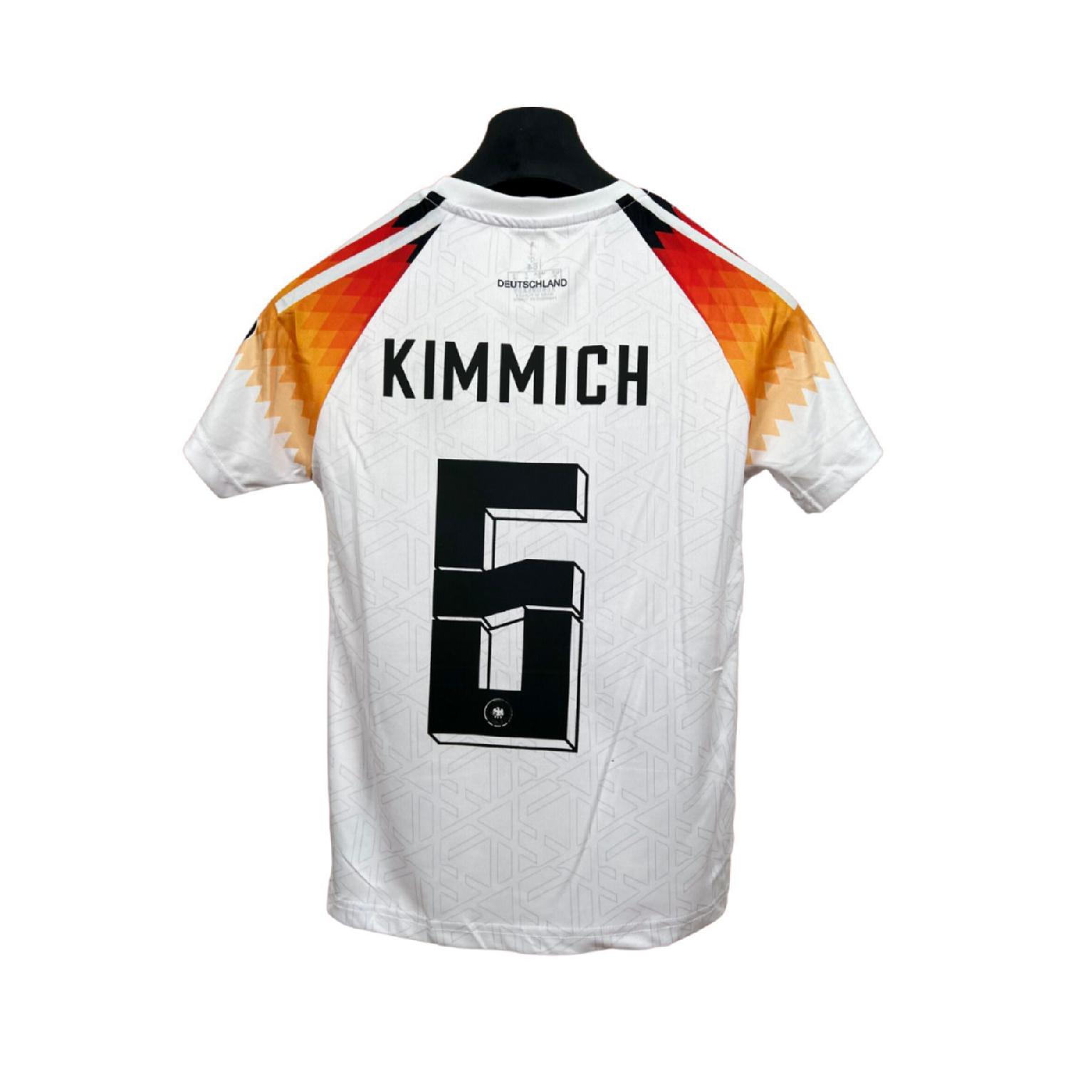

Белая футбольная майка для взрослых Германии Kimmich S чистый