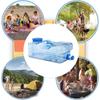 7,5/12L/15L/19L/24L Große Kapazität Outdoor Wasserkanister Tragbarer Trinkwasserbehälter mit Hahn Auslaufsicherer Camping-Wassertank