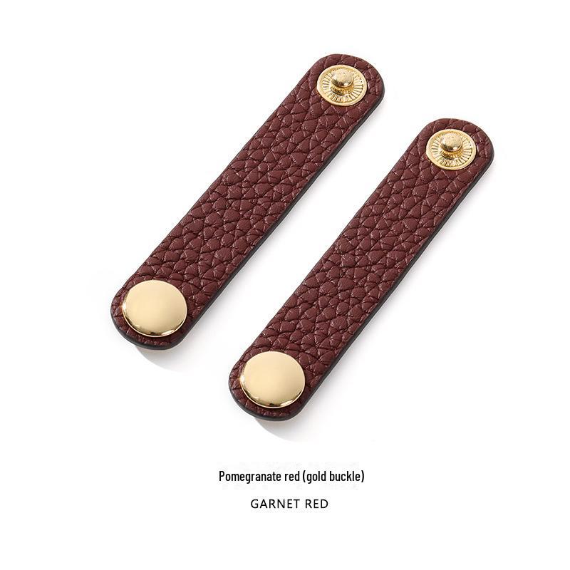 Mahuangshi D-55 Leather Bag with Adjustable Lindy Mini19 Shoulder Strap and Buckle.