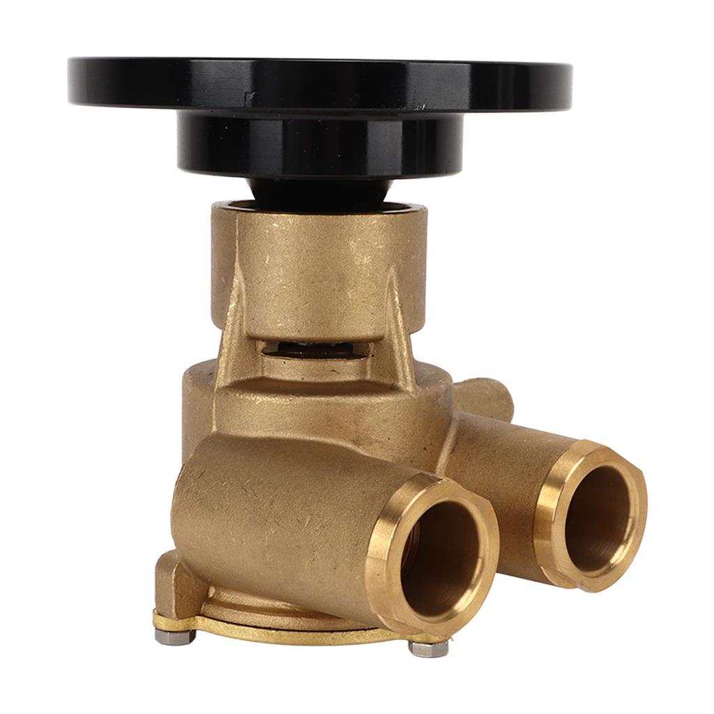 Crank Mounted Sea Raw Water Pump F 6B 9 1‑1 4in Inlet Outlet 1‑15 16in Depth for V6 V8 AQ 1979‑1993