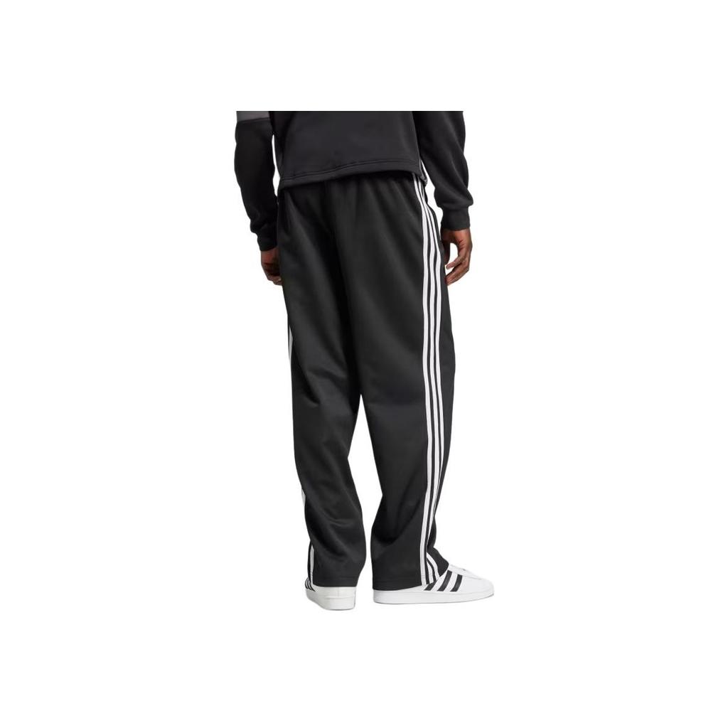 Adidas Adicolor Baggy Fit Firebird Track Pants Black Men Streetwear IZ4801