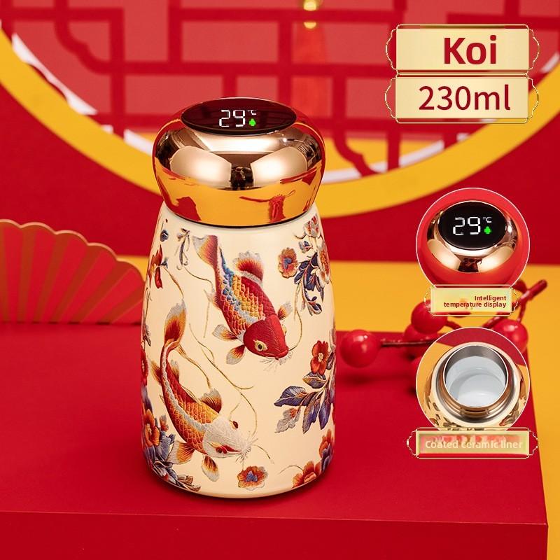 Mushroom Cup Portable Insulated Water Bottle With Vacuum Double Wall For Office And Travel