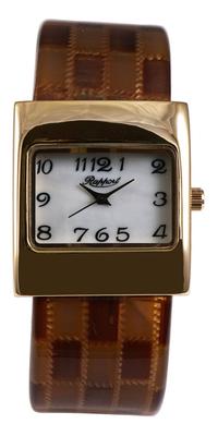 [Bericht] Armbanduhr Armreif Uhr Breite Ausführung Quadratisches Muster