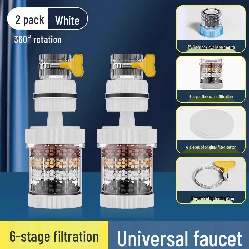 Univerzální prodlužovací filtr na kohoutek pro kuchyňskou filtraci