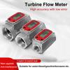 1/1.5/2inch High-Precision Digital Display Turbine Flow Meter Fuel Flow Meter Measuring Diesel Kerosene Gasoline Water Methanol