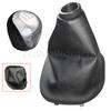 1x Gear Shift Knob Leather Boot Manual For Kia Forte Cerato&Koup 2010 2011 2012 2013 846401M100 84640-1M100 Replace Car Parts