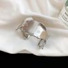 Geometric Pleated Cuff Bracelet: High-End Fashion Jewelry for Women