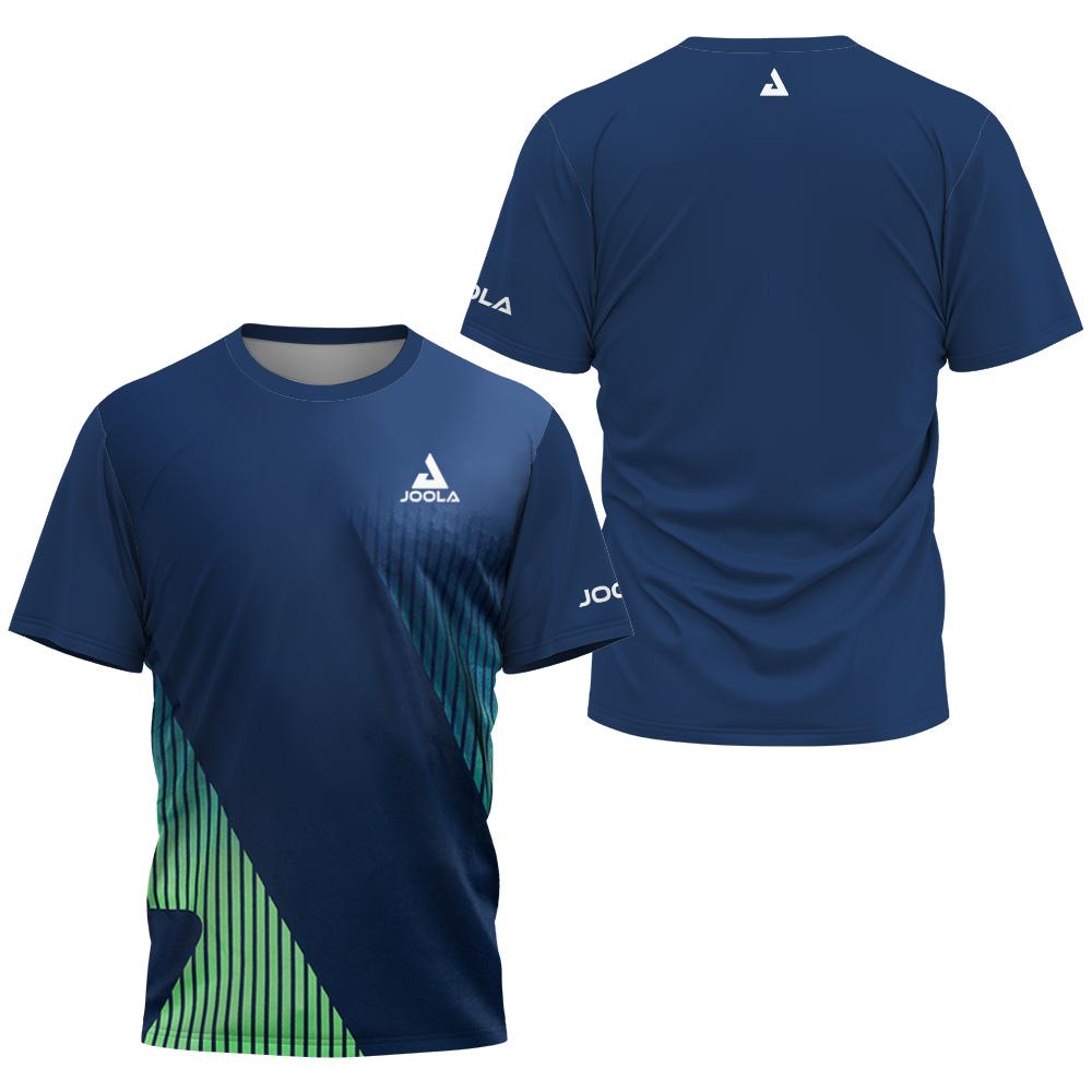 Men Quick Dry Monogram Print Sports Short Sleeve T‑shirt for Multiple Sports