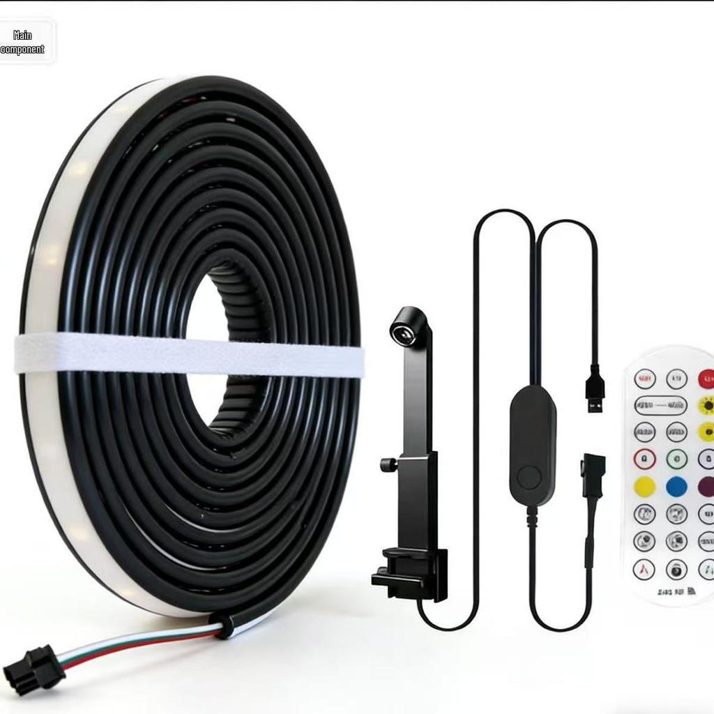 Atmosphere Light Smart Camera Sync: Brilliant Colorful Screen Tracking Background Light