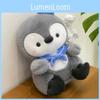 Bow Tie Fish Penguin Plush Toy Animal Stuffed Doll Cute Decoration Gift Kids