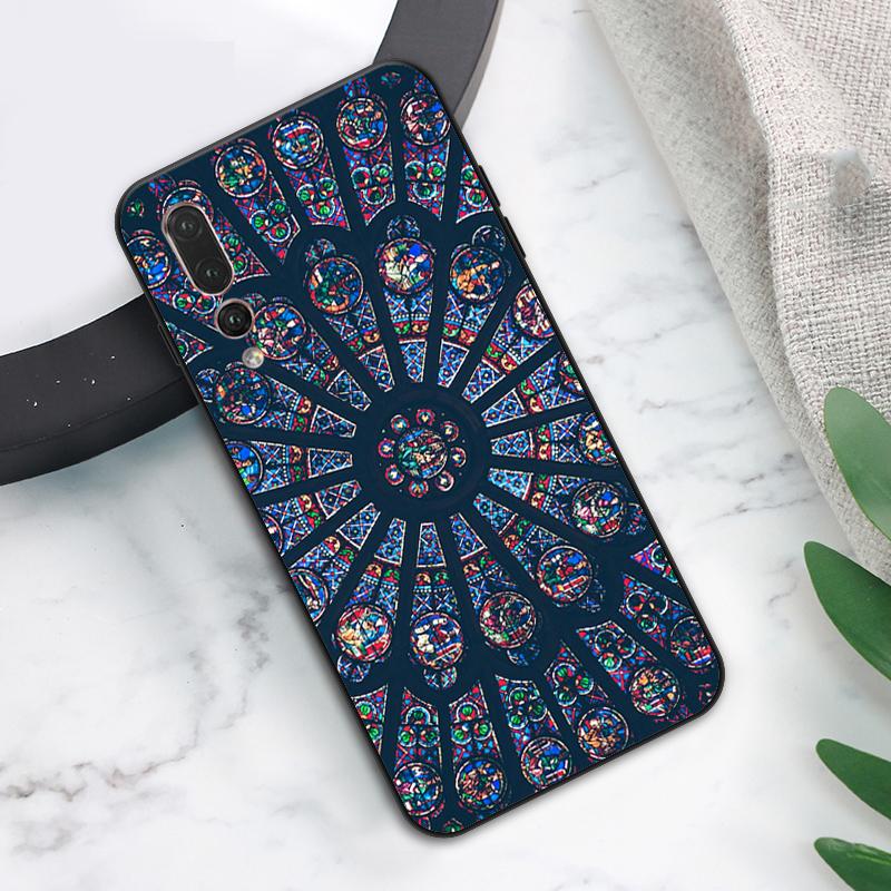

church gothic Sainte-Chapelle Case For Huawei Nova 12s 12i 11i 8i 7i Y73 Y70 Y90 Y60 Y72 Y61 Y91 9 10 SE P40 Lite P30 Pro Huawei Nova Y73