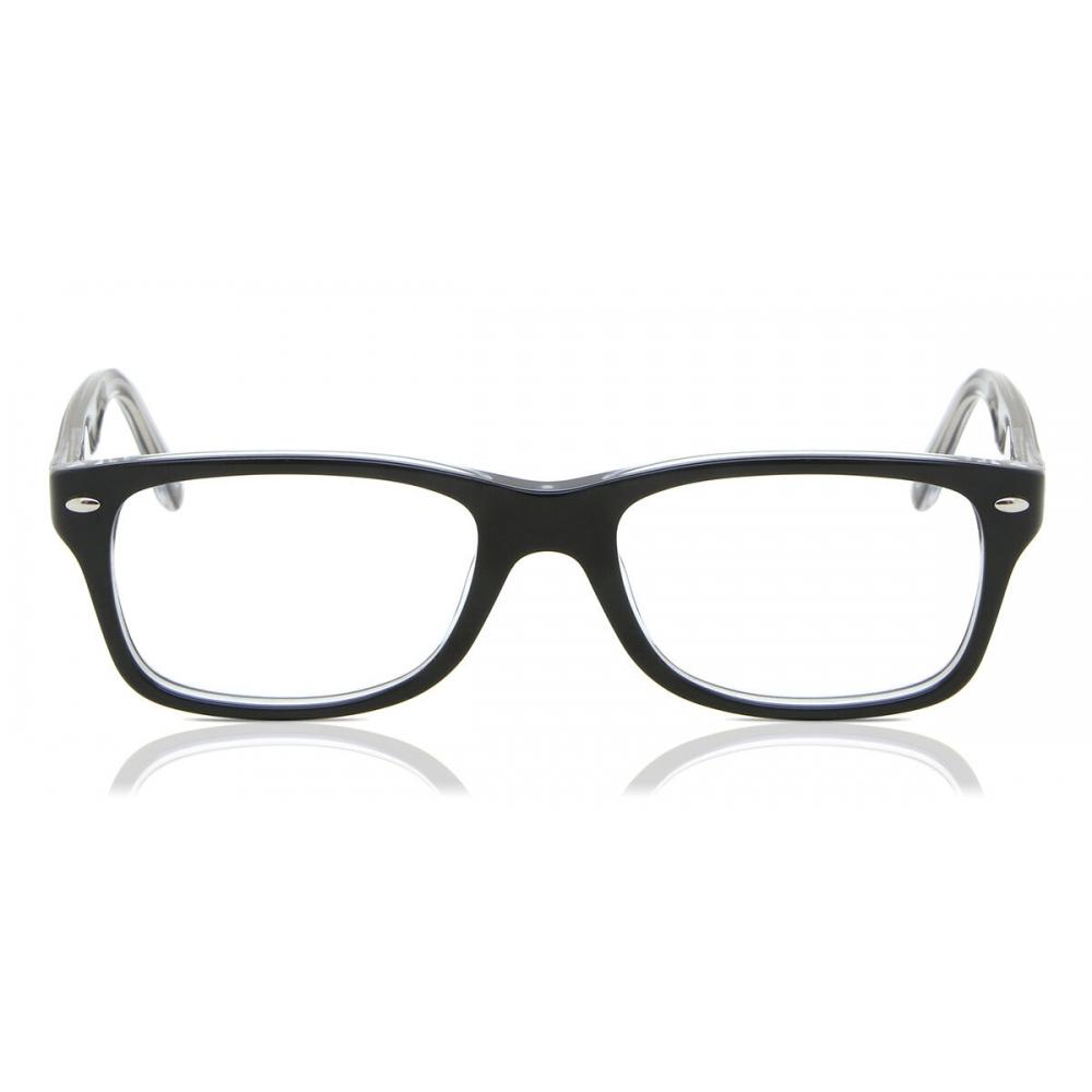 

Прямоугольная оправа, черная на прозрачной, Smartbuy Kids Killian Jsk 353 002 модные детские очки Black Crystal/48