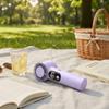 Upgraded Motor Rechargeable Handheld Fan Portable Lightweight USB Fan Compact Sturdy Casing Pocket Fan Hot Weather