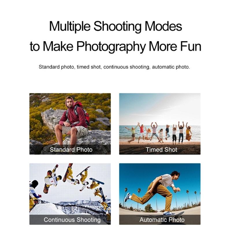 Underwater Action Camera For Water Sports Enthusiasts With 30M Waterproof Capability High Resolution 1080P