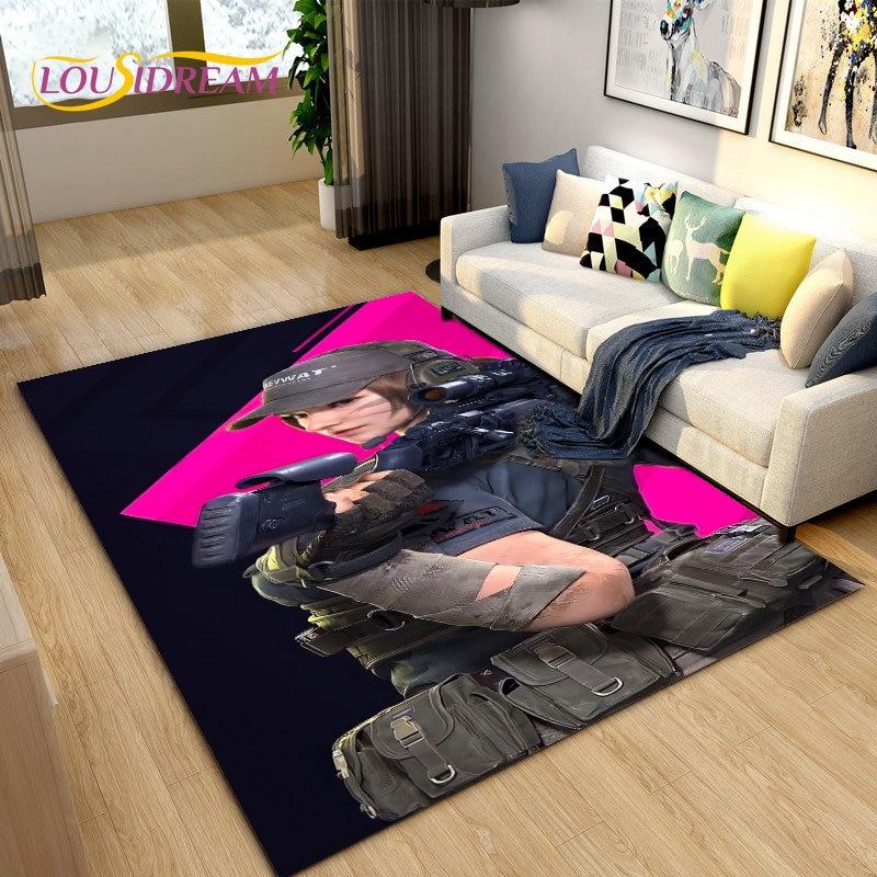 COD, Call of Duty Game ,Gamer Area Rug,Carpets Rug for Living Room Bedroom Sofa Doormat Decoration,Kids Play Non-slip Floor Mat