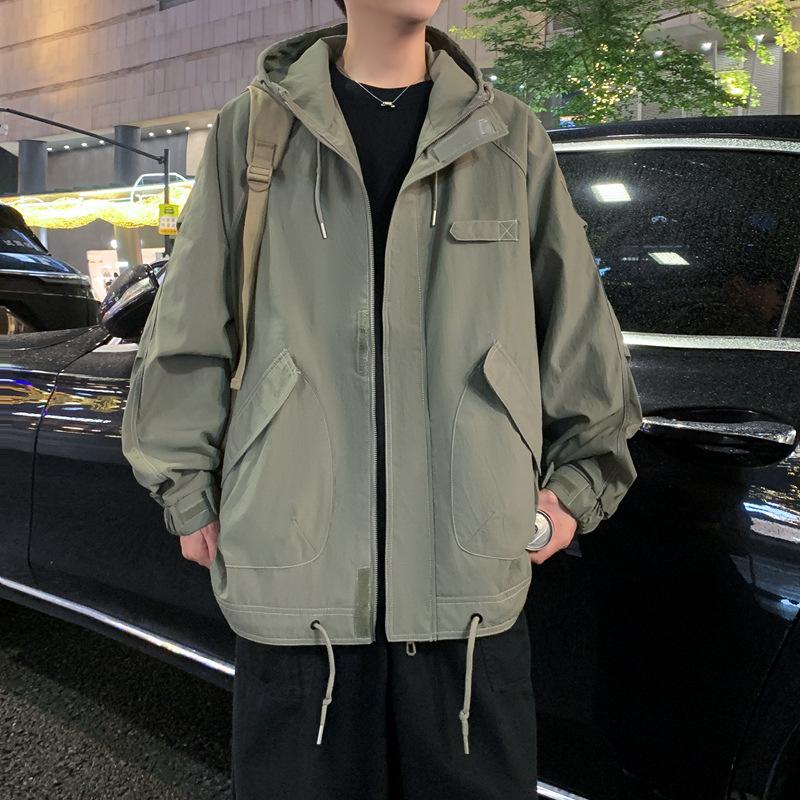 

Осенняя куртка куртка мужская повседневная куртка пара свободная универсальная куртка 5XL