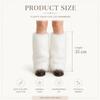 Warm Boot Covers Winter Foot Warming Covers Cozy Faux Fur Leg Warmers  for Women Girls