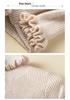 2020 Autumn Winter Women's Knitwear: Korean Style Floral Collar Striped Sweater Jacket