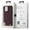Bmw Bmhmp16X23Rddr Iphone 16 Pro Max6.9 Czerwony/Red Hardcase Sign Leather Diamond Metal Logo Magsafe