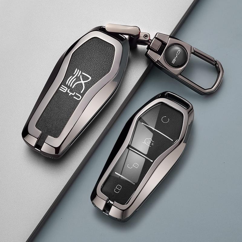 Applicable To BYD Han Key Set Han Ev Champion Version Dmi Special NFC Card Car Metal Shell Bag Buckle High-end
