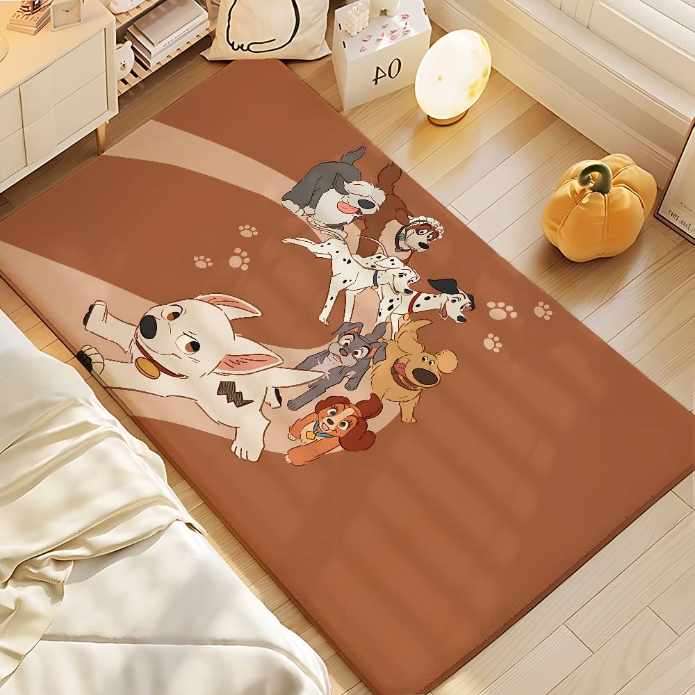 Classic Cartoon-101-D-dalmatiansS Cute Carpet Bathroom Anti-slip Door Mat Home Decoration Mat Entrance Door Scratch-resistant