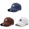 Cotton Baseball Cap With Embroidered Letters For Casual Men And Women