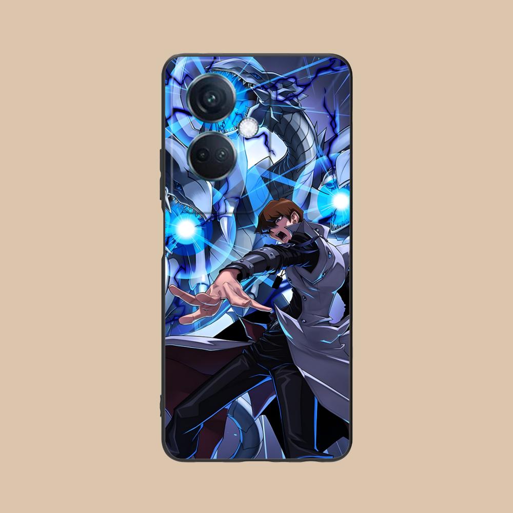 Yugioh Seto Kaiba Phone Case for OPPO Reno 14 13 12 11 10 9 8 7 6 5 F T Pro 5G Soft TPU Shockproof Cover