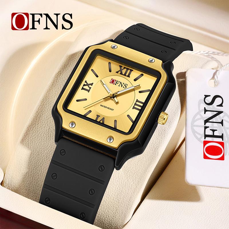 OFNS Quartz Student Watch: Waterproof, Luminous Alloy for Exams