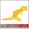 Tirannosauro Rex Stampato 3D Modello di Dinosauro Realistico Articolato Completamente Mobile Regalo di Compleanno Animali Realistici Decorazione da Scrivania