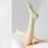 5 Pairs of Women's Mid-calf Spring and Summer Models of Boneless Antibacterial Sweat-absorbent Breathable Casual Sports Socks