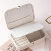 Large Capacity Earrings Storage Case PU Leather Jewelry Display Box Jewelry Packing Bag  Travel