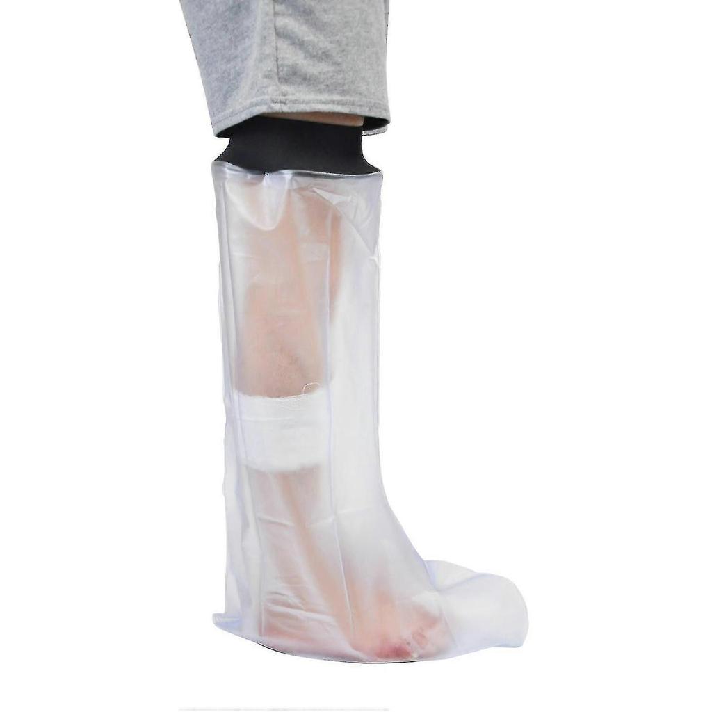 Waterproof Shower Cover for Adults' Leg Wounds Foot and Lower Leg Protector During Showering Bath Accessories
