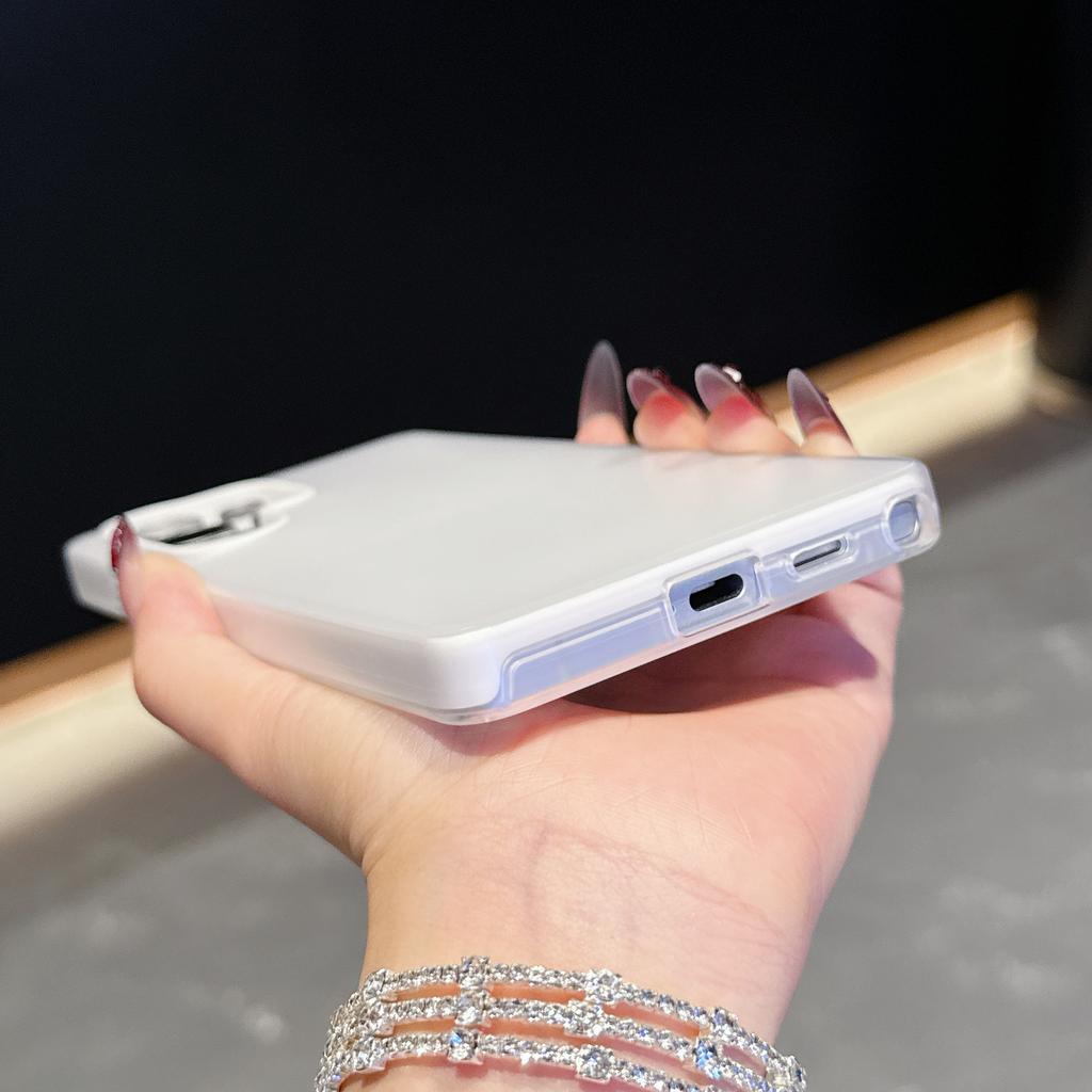 2-in-1 Candy Color Matte Jelly Hard Phone Case For Samsung S25 S24 S23 S22 Ultra Plus S25FE S24FE S23FE S21FE Shockproof Cover