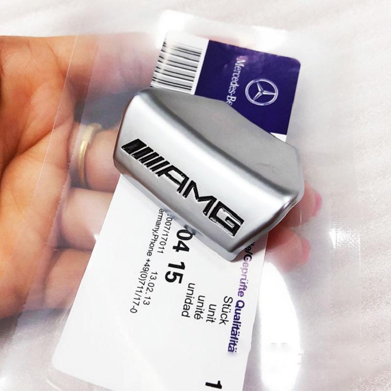 GLC GLB Car Emblem Steering Wheel Sticker Decoration Accessories For Mercedes Benz AMG Brabus Smart Maybach W204 GLC CLA W205 W