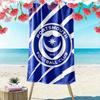 Portsmouth Logo Beach Towel, Large Soft Quick Dry Towel for Beach Camping Swimming