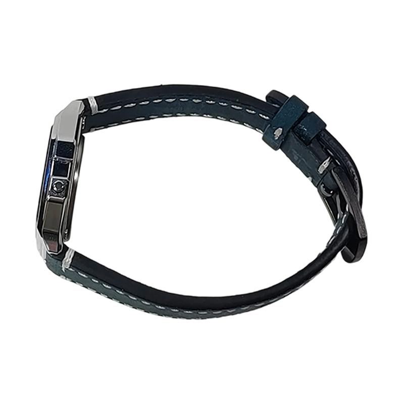 Casio Customized Watch Modified Series Mingbo Gradually Dome Cyan Blue Gradient Classic Retro Small Square Watch Fashion Tre A159WA-N1