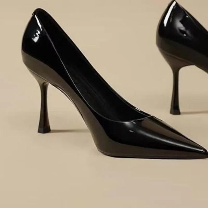 2025 Brand Ladies Shoes Shallow Women's High Heels Best Seller Office and Career Sexy Pointed Toe High Heels Zapatos