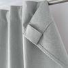 1 Rideau Occultant total 140 x 240 cm Eclipse Gris clair