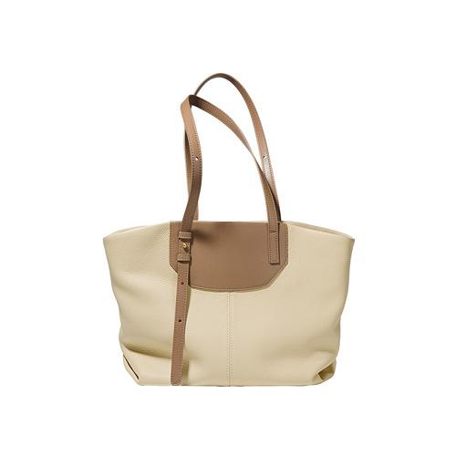 Large-capacity Leather Women's Bags, New Portable Underarm Bags, Niche Design Commuter Shoulder Bags