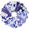 Soimoi 16 Pc Fat Quarter Bundle,  Shibori  Print 18"x 22"  DIY Patchwork-  100   Cotton  Pre-Cut Quilting Fabric Blue &