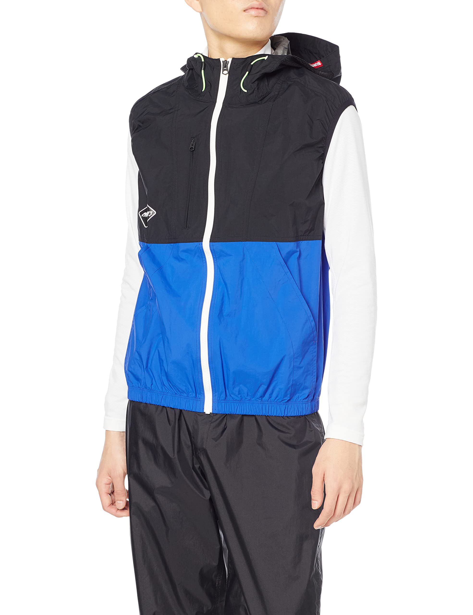 

BURTLE Air Craft Parka Vest for Surf Size 47 L (Unisex) Spring/Summer, Blue, AC1084,