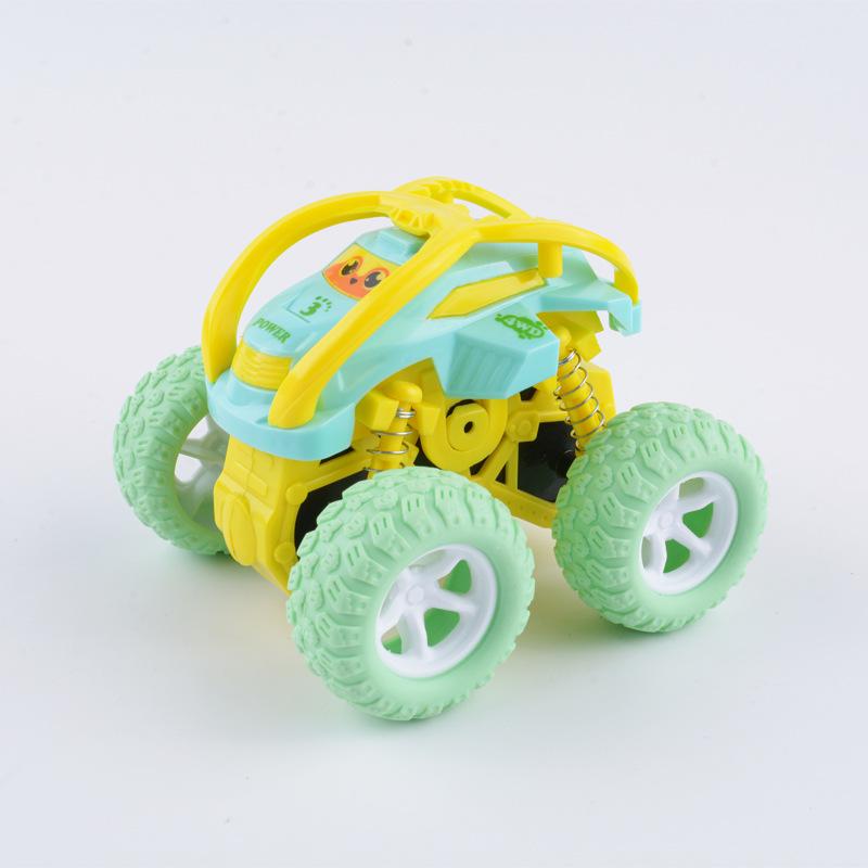 Children's Four-Wheel Drive Off-Road Stunt Car - Durable Inertial Toy Model